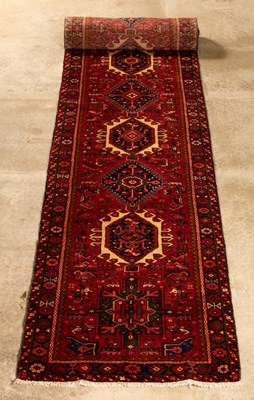 Lot 927 - A Narrow Karadjar runner, Persia, circa 1940,...