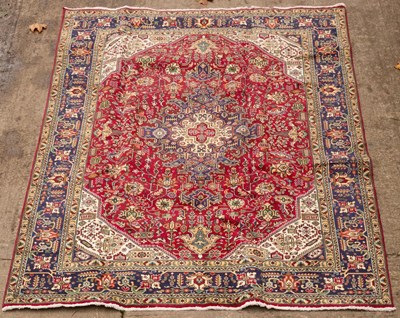 Lot 933 - A Tabriz carpet, North West Persia, mid 20th...