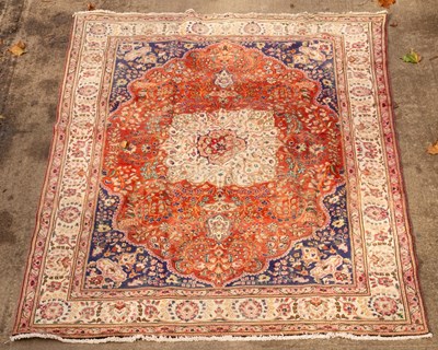 Lot 936 - A Tabriz carpet, North West Persia, mid 20th...