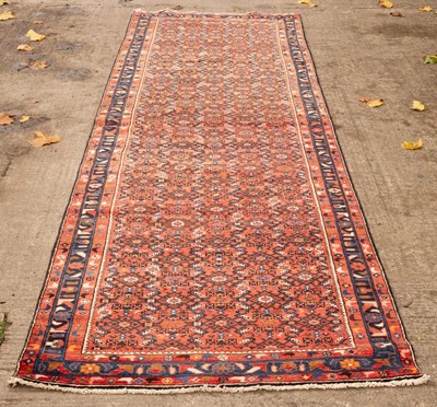 Lot 945 - A Malayir runner, North West Persia, 385cm x...