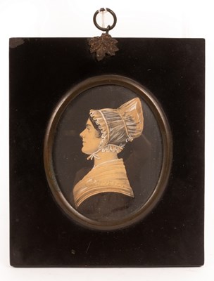 Lot 1052 - Circle of Jane Read (1773-1857)/Silhouette...