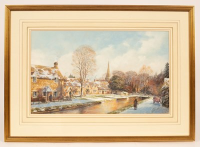 Lot 1071 - Gordon Lees (born 1933)/Cotswold Village...