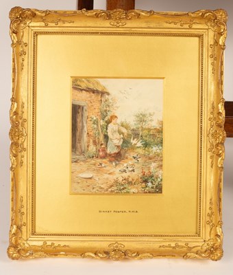 Lot 1078 - Manner of Miles Birket Foster/Feeding the...