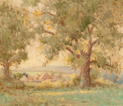 Lot 1112 - William Lee Hankey (1869-1952)/Landscape with...