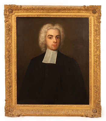 Lot 1120 - English School, mid 18th Century/Portrait of a...