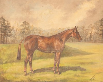 Lot 1172 - D M Turner/A Chestnut Hunter in a...