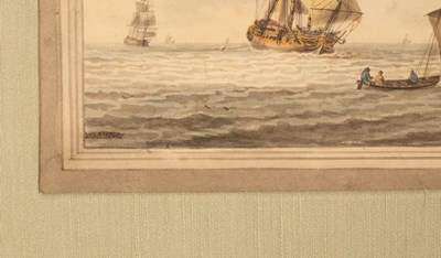 Lot 65 - William Anderson (1757-1837)/Shipping off the...