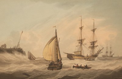 Lot 68 - Samuel Atkins (fl. 1787-1808)/Shipping/in a...