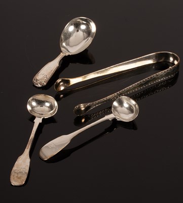 Lot 116 - A silver caddy spoon, Edward Edwards, 1848, of...