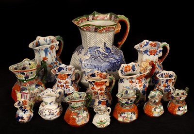 Lot 285 - A group of fifteen Masons ironstone octagonal...