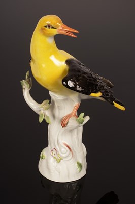 Lot 288 - A Meissen model of a Golden Oriole,...