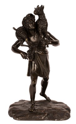 Lot 316 - A 19th Century Continental school bronze...