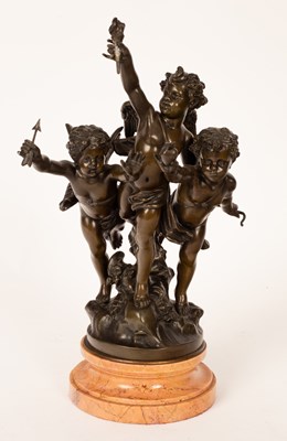 Lot 321 - After Gregoise/Cupid with Two...