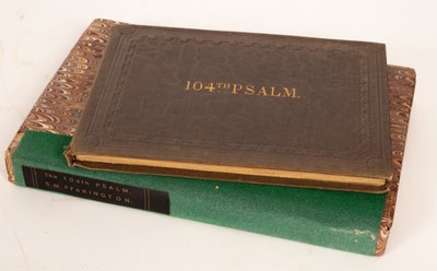 Lot 494 - Ffarington (S M) The 104th Psalm, circa 1870,...