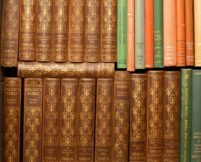 Lot 553 - Novels, a collection of mainly cloth bound...