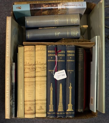 Lot 556 - London and Cambridge, a collection of volumes...