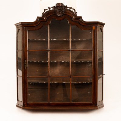 Lot 702 - An 18th Century and later Dutch walnut glazed...