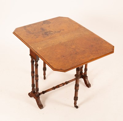 Lot 722 - A Victorian walnut Sutherland table, circa...