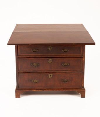 Lot 726 - A George I walnut bachelor's chest, circa 1710,...