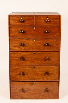 Lot 771 - A William IV mahogany chest of drawers, circa...