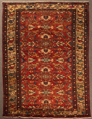 Lot 910 - A Farahan carpet, North West Persia, the...