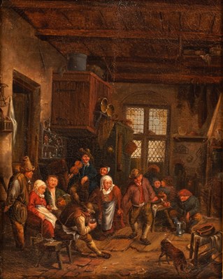 Lot 944 - Manner of David Teniers the Younger/Tavern...