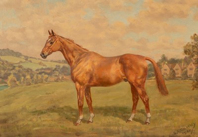 Lot 1025 - G A Cattley (1878-1966)/Horse in a...