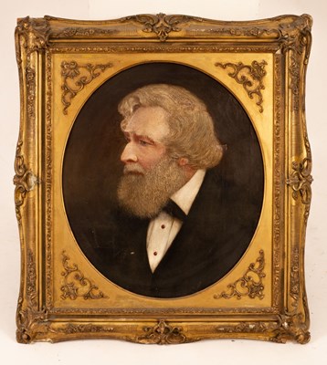 Lot 1037 - English School, 19th Century/Portrait of Henry...