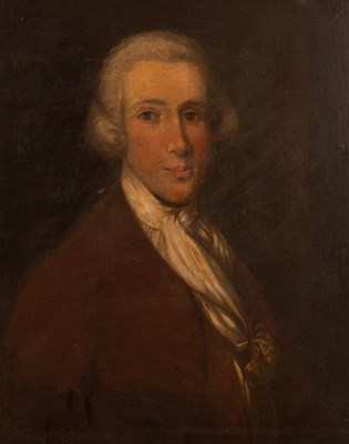 Lot 1039 - English School, 18th Century/Portrait of a...