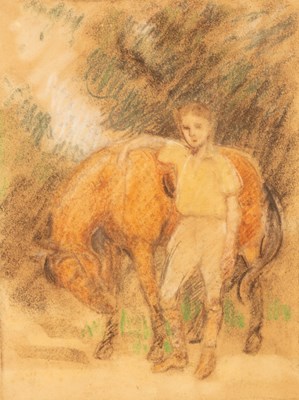 Lot 1058 - Percy Harland Fisher (1867-1944)/Young boy...