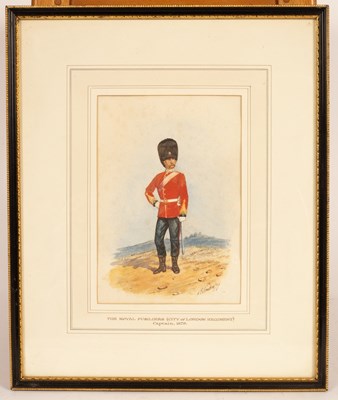 Lot 1082 - Richard Simkin (1840-1926)/Two Regimental...