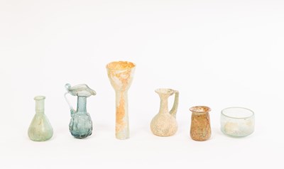 Lot 8 - A selection of Roman glass, 1st - 4th Century...