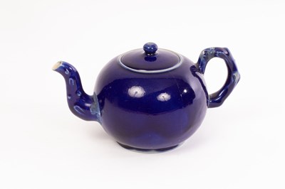 Lot 78 - A Staffordshire salt-glaze 'Littler's Blue'...