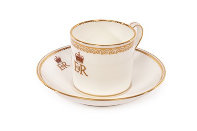 Lot 126 - A Minton Royal Service coffee cup and saucer...