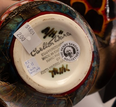Lot 200 - Six pieces of Anita Harris pottery comprising...