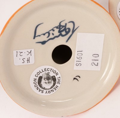 Lot 211 - A Lorna Bailey special edition model of a cat...