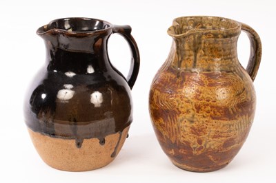 Lot 219 - Geoffrey Whiting (1919-1988) two stoneware...