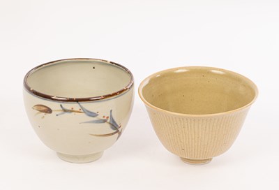 Lot 220 - Geoffrey Whiting (1919-1988), two porcelain...