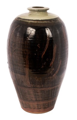 Lot 233 - Phil Rogers (1951-2020) a large vase, ovoid...