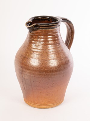 Lot 237 - John Leach (born 1939) a large stoneware jug,...