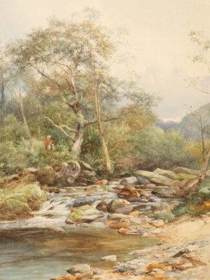 Lot 258 - David Bates (1843-1921)/A view in North...