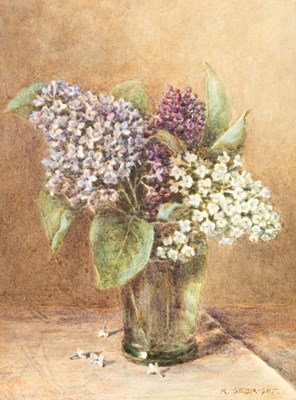 Lot 261 - Richard Sebright (1868-1951)/Flowering Lilac...