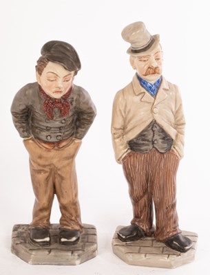 Lot 472 - Two Royal Worcester character figures of...