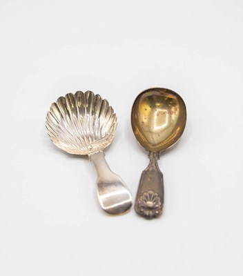 Lot 77 - A Victorian silver caddy spoon, Francis...