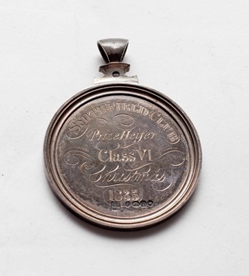 Lot 245 - A Smithfield Club silver medallion, Christmas...