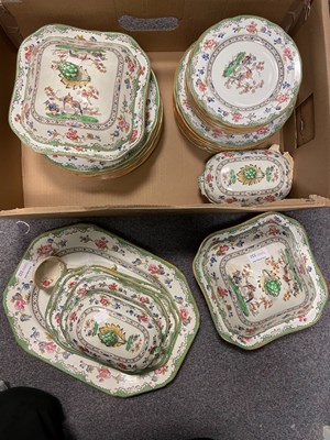 Lot 332 - A Copeland-Spode pottery Eden pattern part...