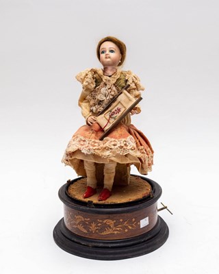 Lot 531 - A late 19th Century French automaton of a girl...