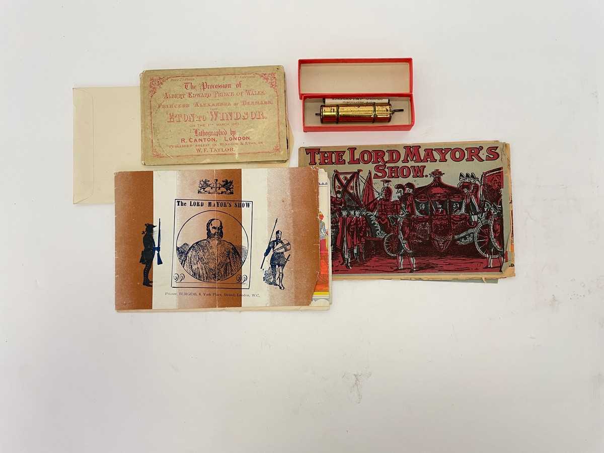 Lot 548 - Panoramas: The Lord Mayors Show, published by...