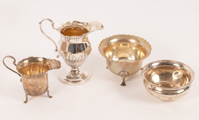 Lot 31 - A Victorian silver cream jug, London 1881,...