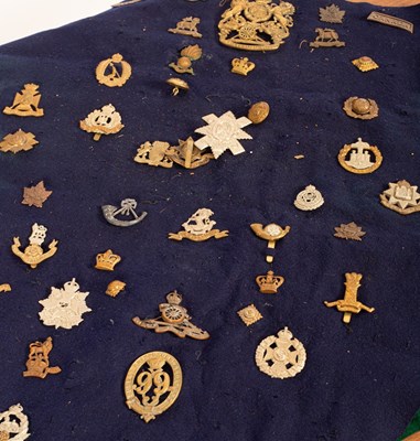 Lot 252 - Assorted military cap badges, to include 99th...